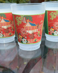 The Aimee Frosted Mahjong Cups - Set of 8