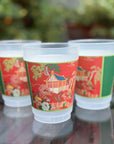 The Aimee Frosted Mahjong Cups - Set of 8