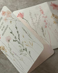 Wedding Party Proposal Card - Watercolor Flowers