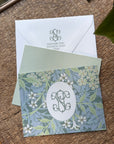 The Nini Robert Morris Lily Duogram Monogram Notecards