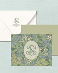 The Nini Robert Morris Lily Duogram Monogram Notecards