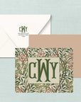 The Rosemary Robert Morris Monogram Notecards