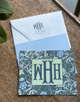 The Noelle Robert Morris Floral Monogram Notecards