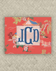 The Aimee Monogram Mahjong Card Sticker