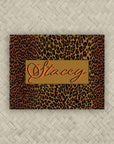 The Cheetah Personalized Mahjong Card Sticker