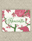 The Henrietta Personalized Mahjong Card Sticker