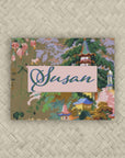 The Khaki Pagoda Personalized Mahjong Card Sticker