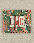 The McClean Marbled Monogram Mahjong Card Sticker