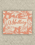The Peachy Personalized Mahjong Card Sticker