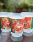 The Aimee Frosted Mahjong Cups - Set of 8