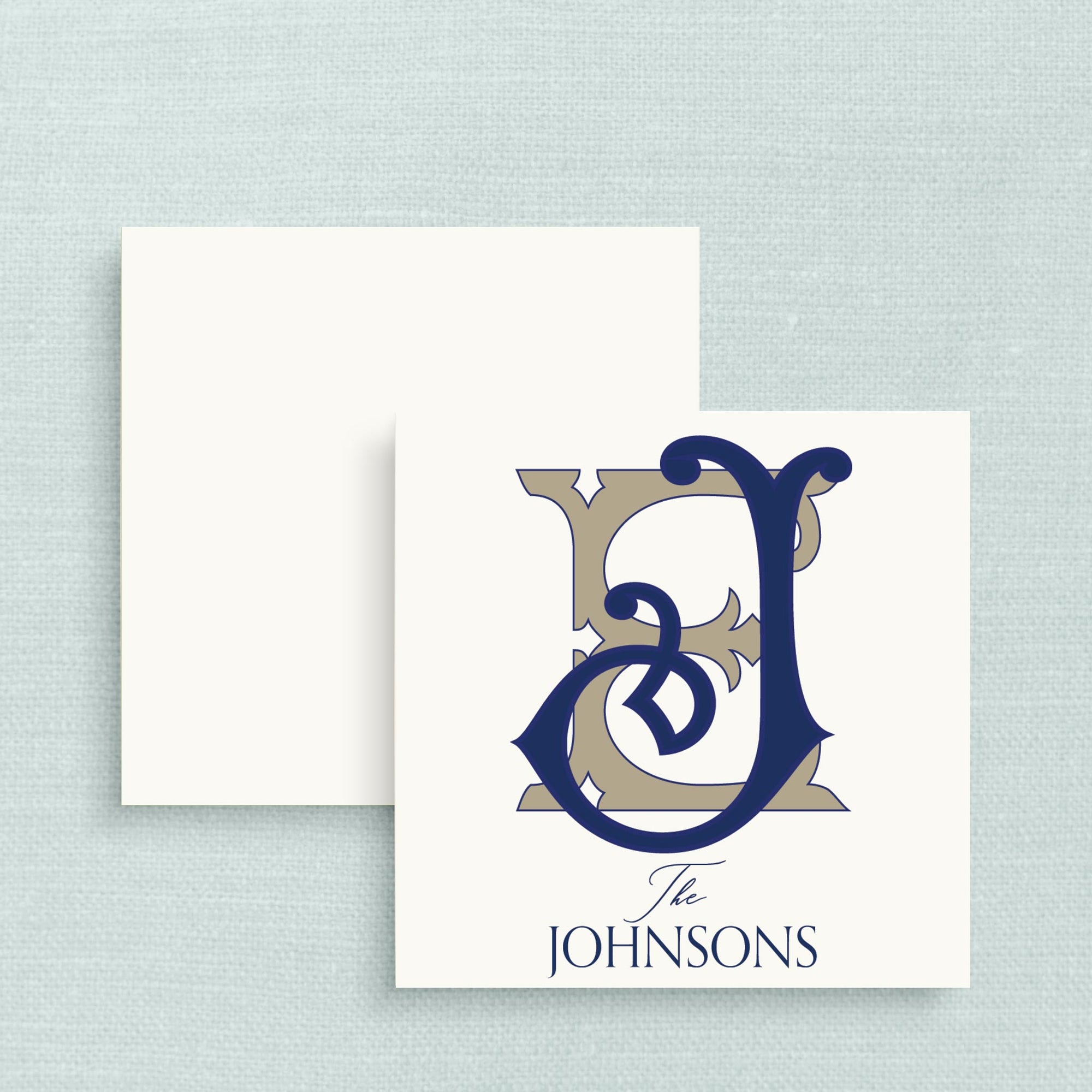 The Royal &amp; Slate Duogram Gift Tag