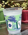 The Ming Frosted Mahjong Cups - Set of 8