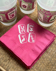 Mahjong Cocktail Napkins