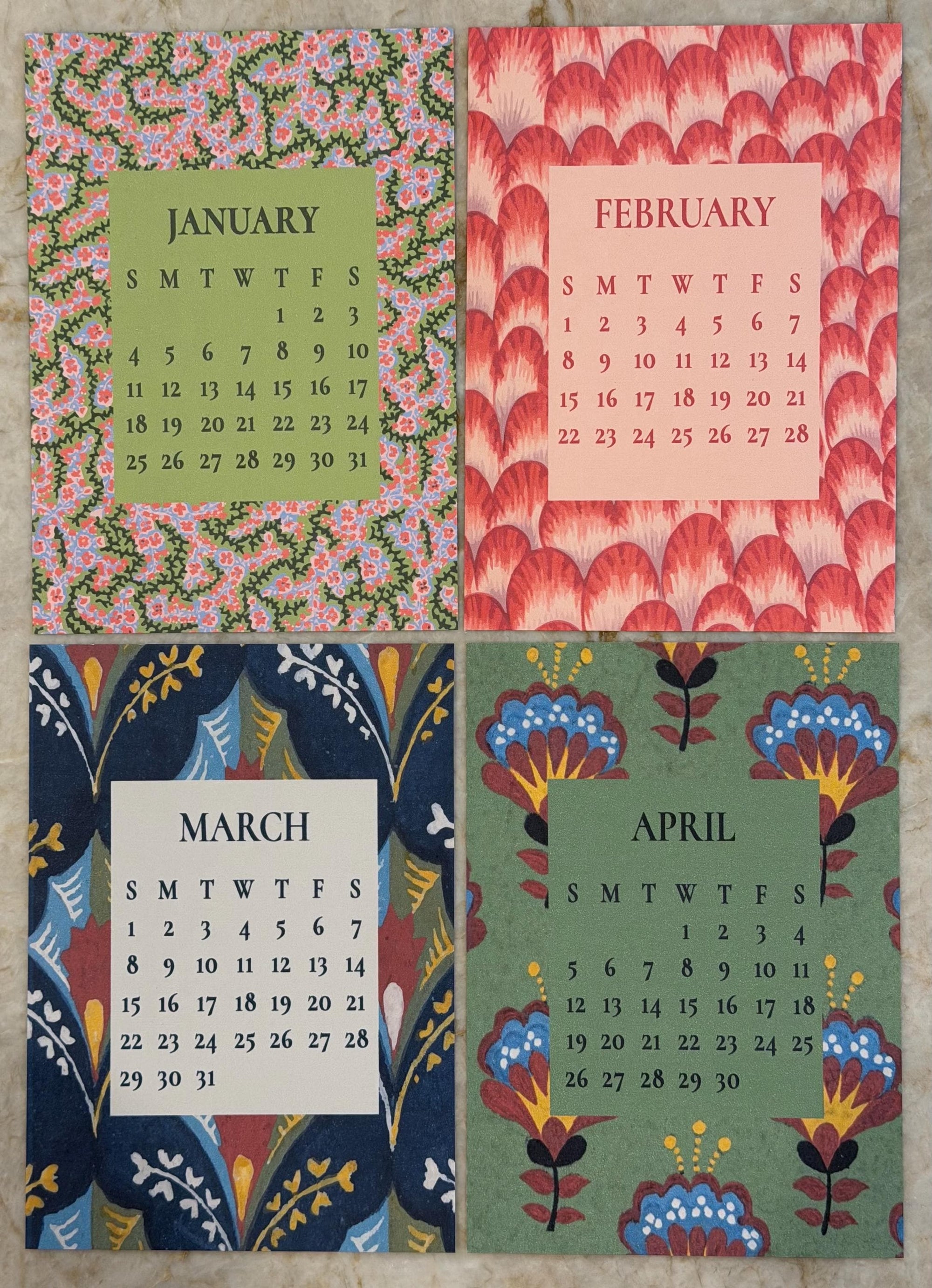 2026 Ephemera Events Co. Calendar - 5" x 7"