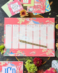 The Aimee Coral Weekly Planner Notepad