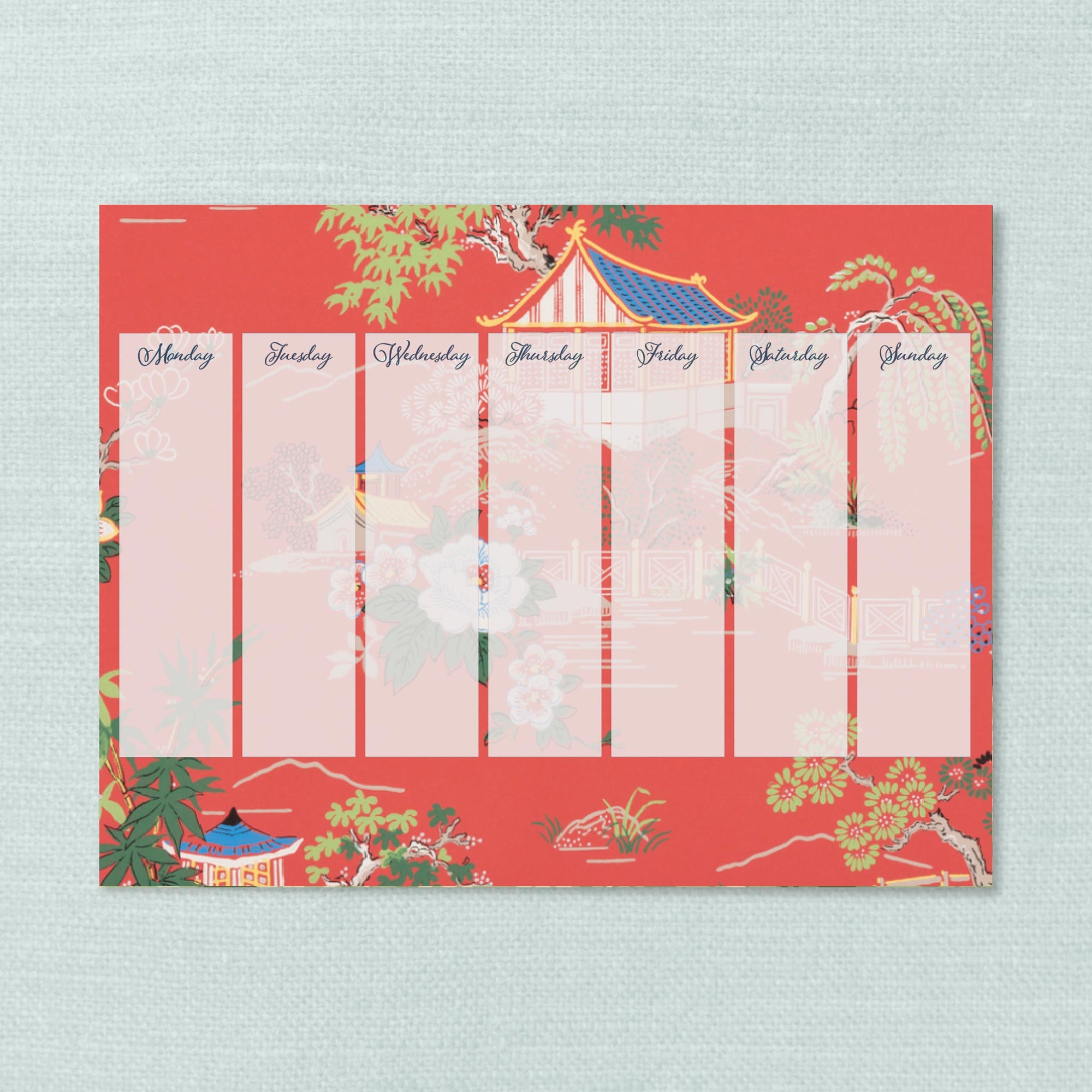 The Aimee Coral Weekly Planner Notepad