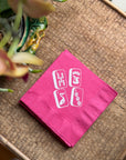 Mahjong Cocktail Napkins