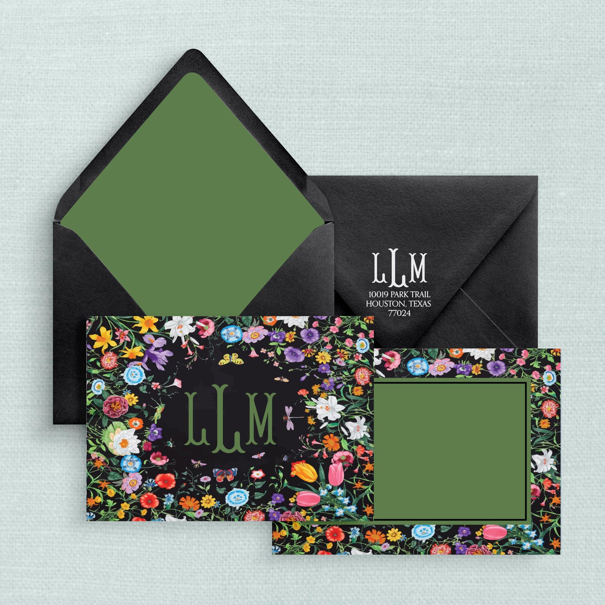 The Claudine Notecards with Lined Envelopes