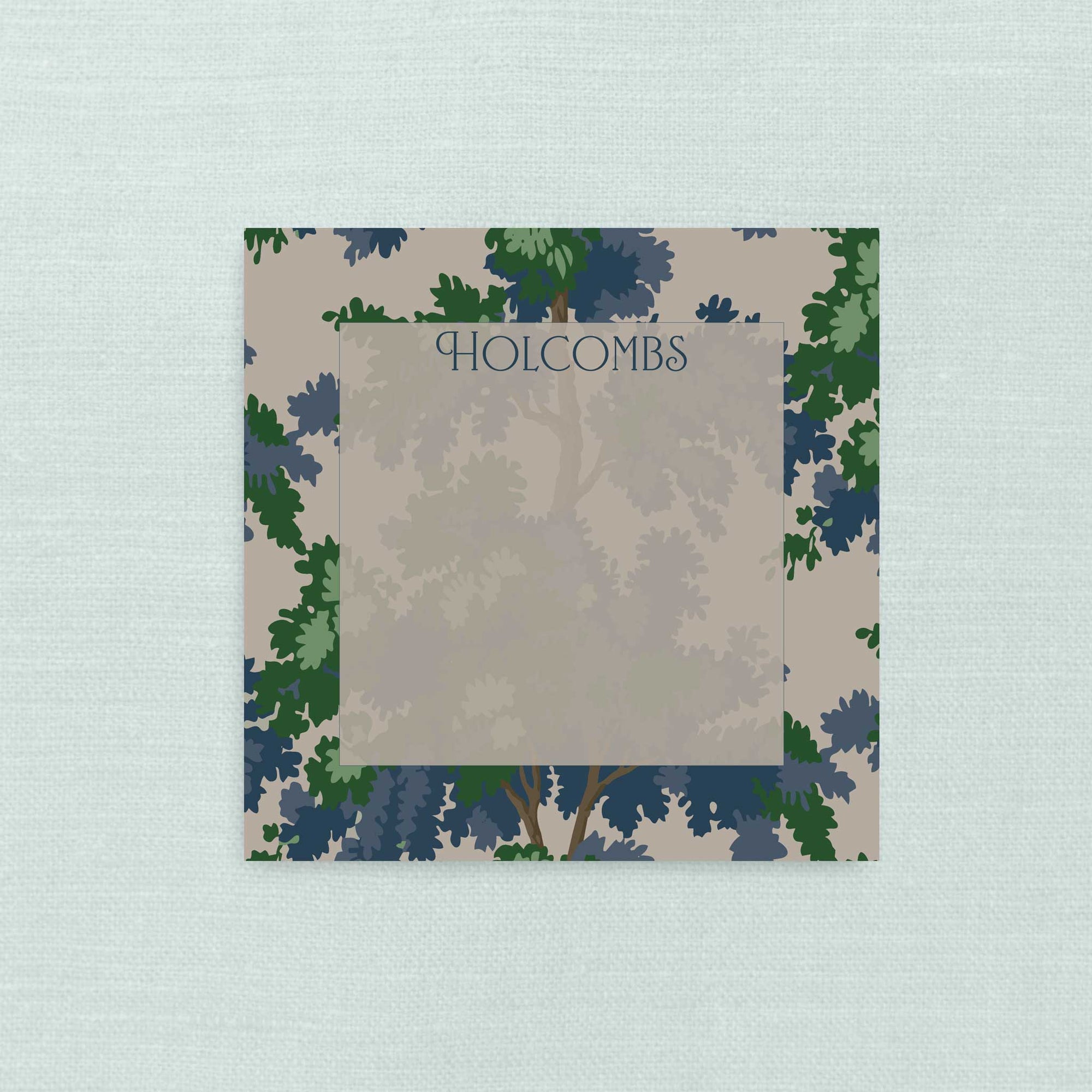 The Holcomb Personalized Notepad