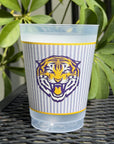 Tiger Ticking Stripe Cups - Set of 8