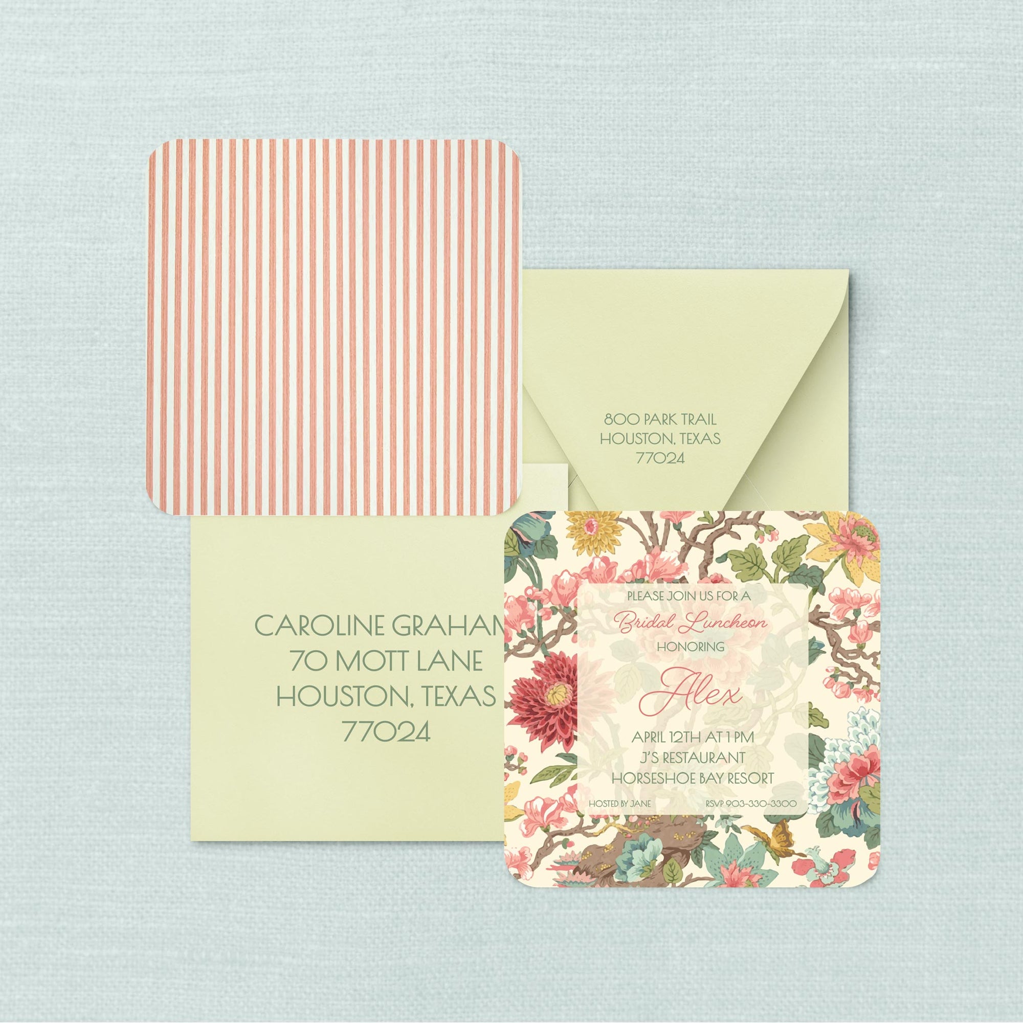 The Opal Party &amp; Shower Invitation