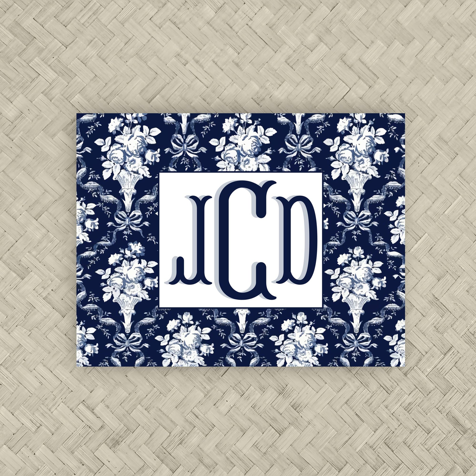 The Celeste Monogram Mahjong Card Sticker