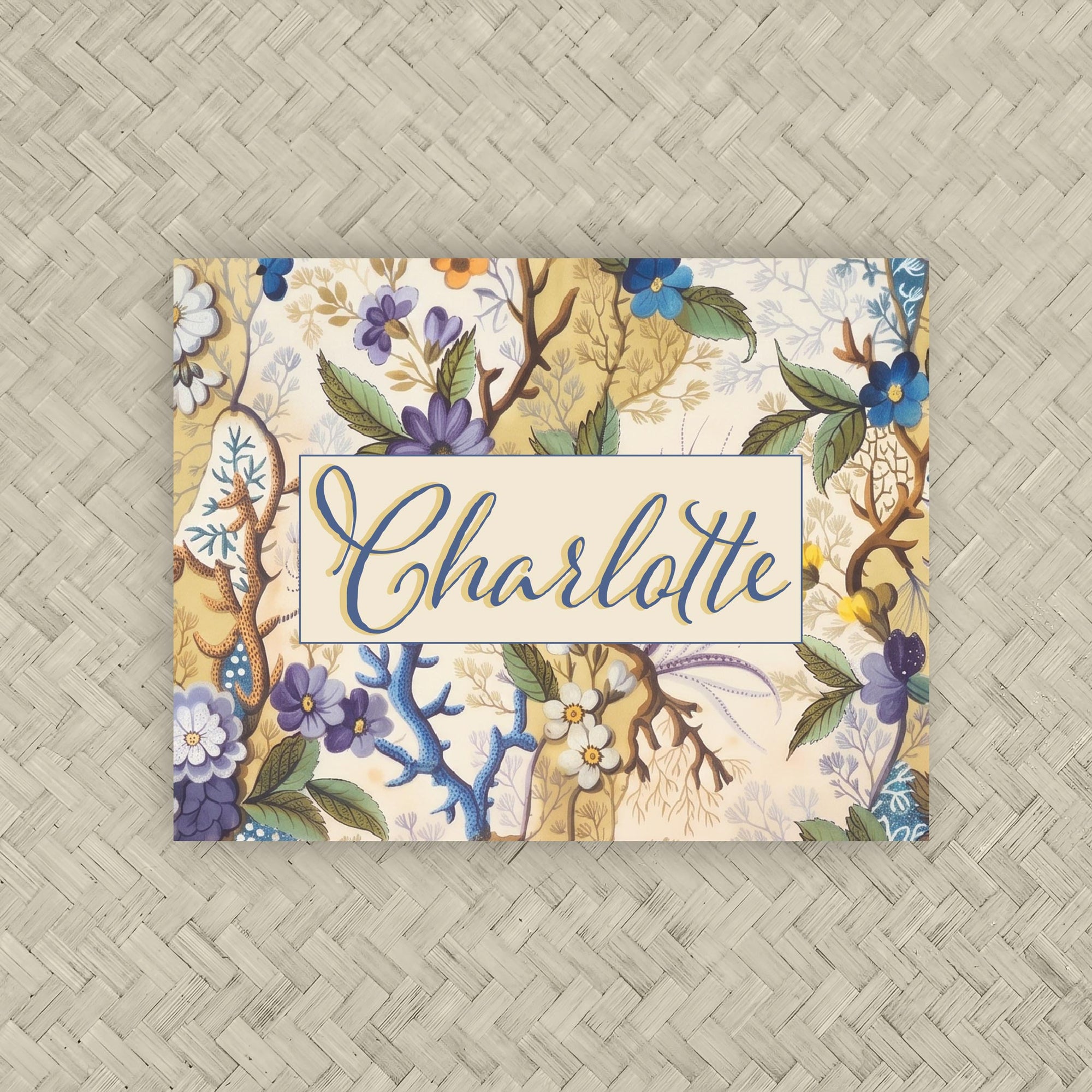 The Charleston Personalized Mahjong Card Sticker