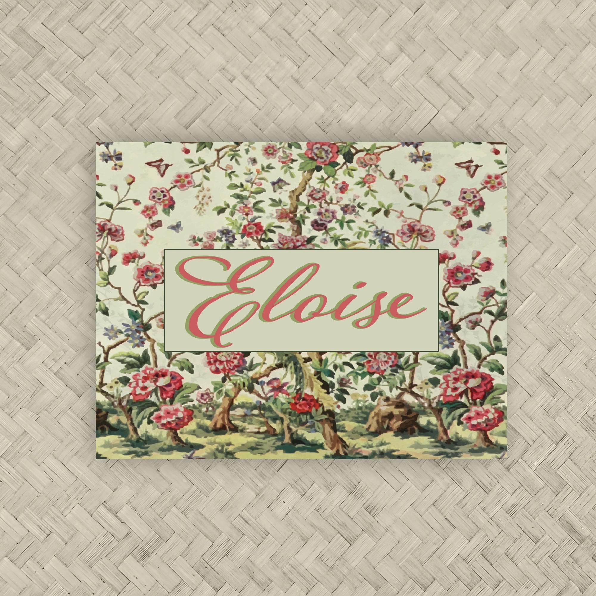 The Eloise Personalized Mahjong Card Sticker