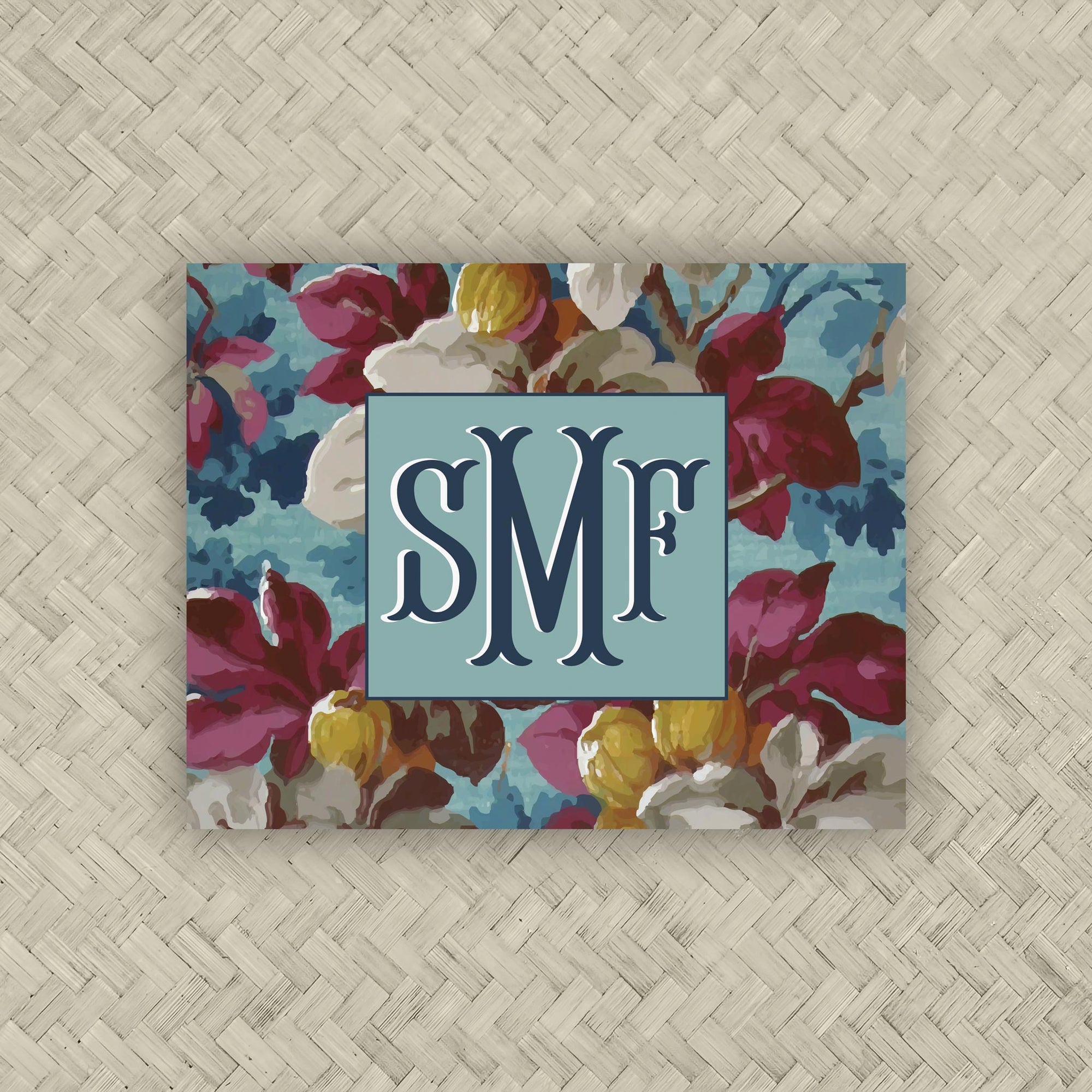 The Esther Monogram Mahjong Card Sticker