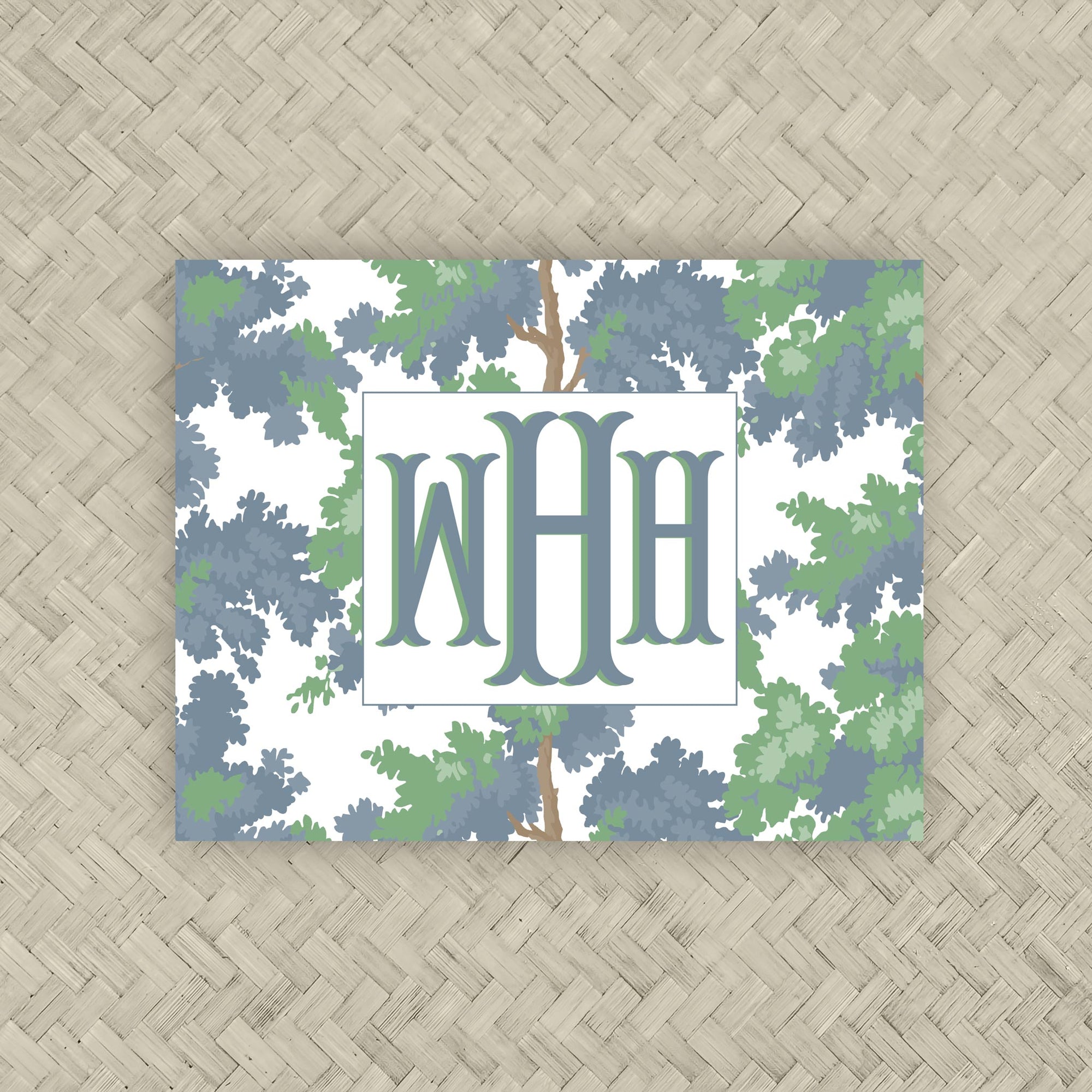 The Graham Monogram Mahjong Card Sticker