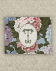 The Hayley Hydrangea Duogram Mahjong Card Sticker