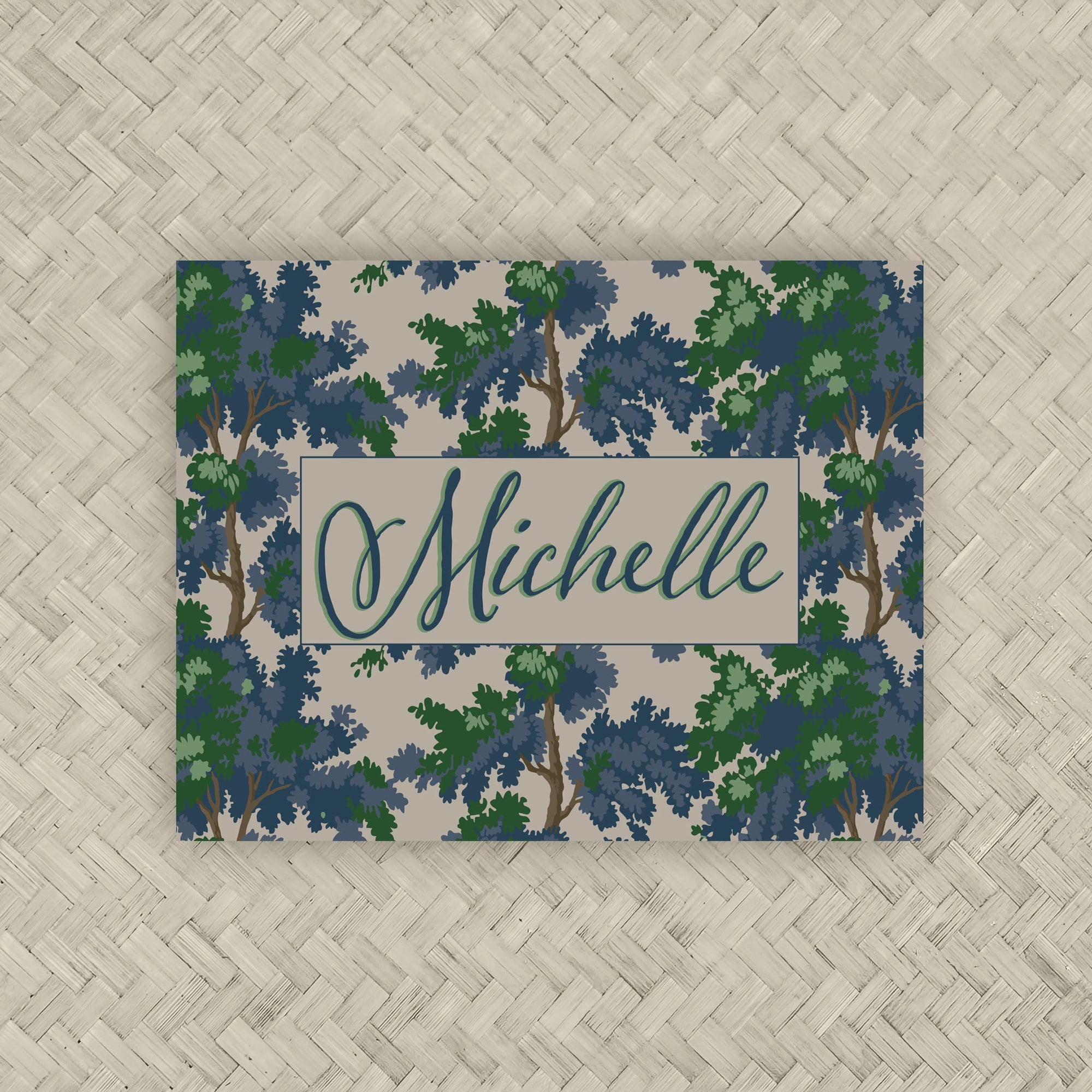 The Holcomb Personalized Mahjong Card Sticker