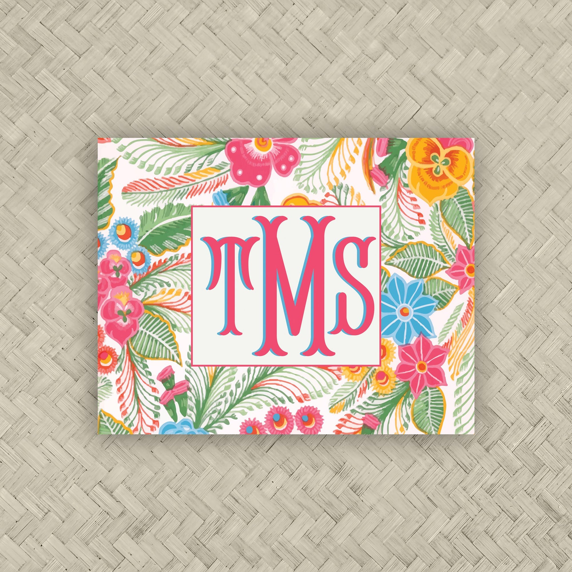 The Isla Monogram Mahjong Card Sticker