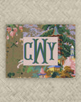 The Khaki Pagodas Monogram Mahjong Card Sticker