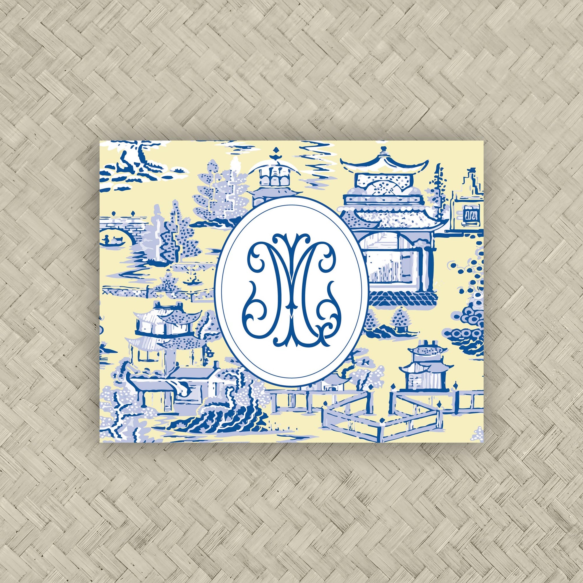 The Ming Lemon &amp; Royal Duogram Mahjong Card Sticker