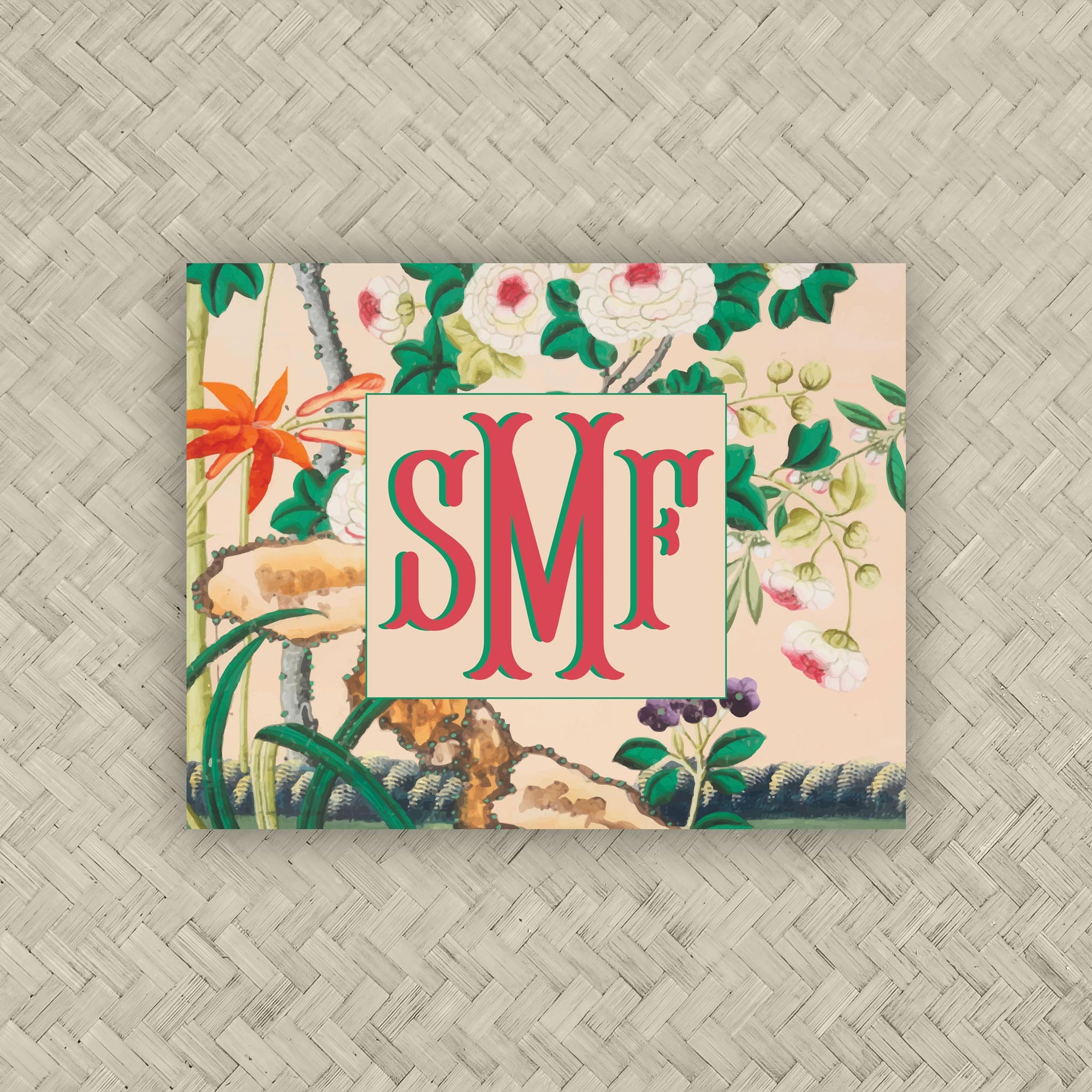 The Ophelia Monogram Mahjong Card Sticker
