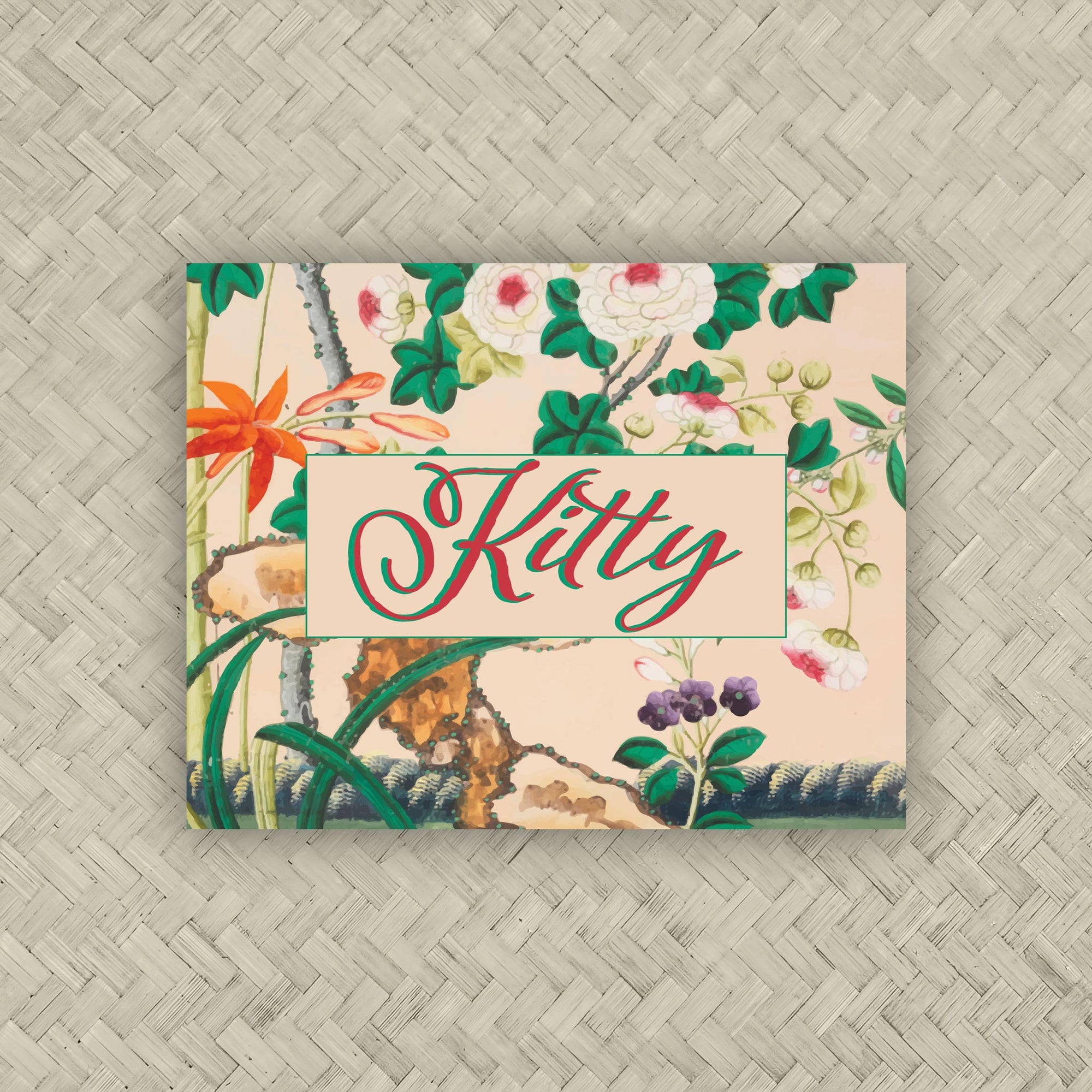 The Ophelia Personalized Mahjong Card Sticker