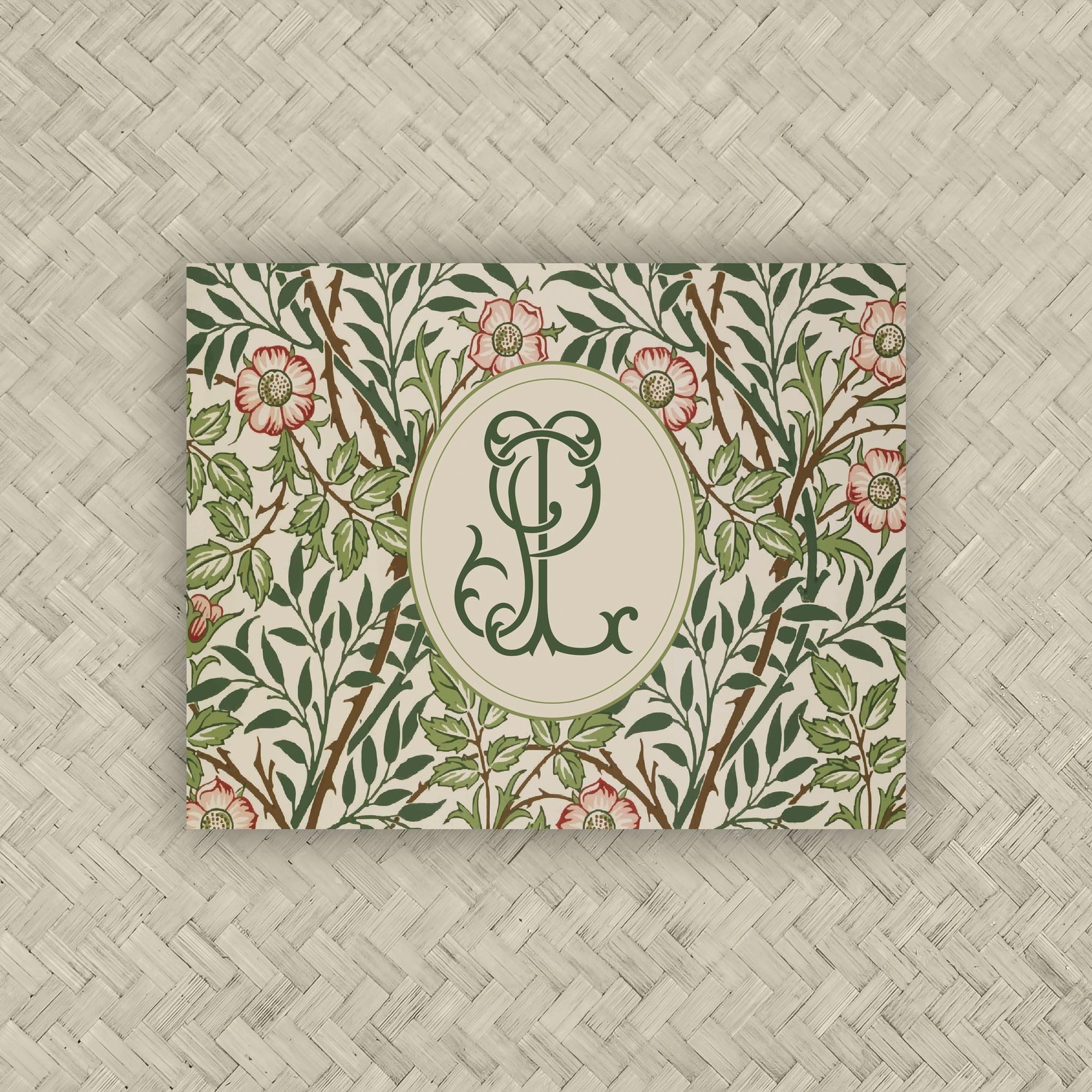 The Rosemary Duogram Mahjong Card Sticker