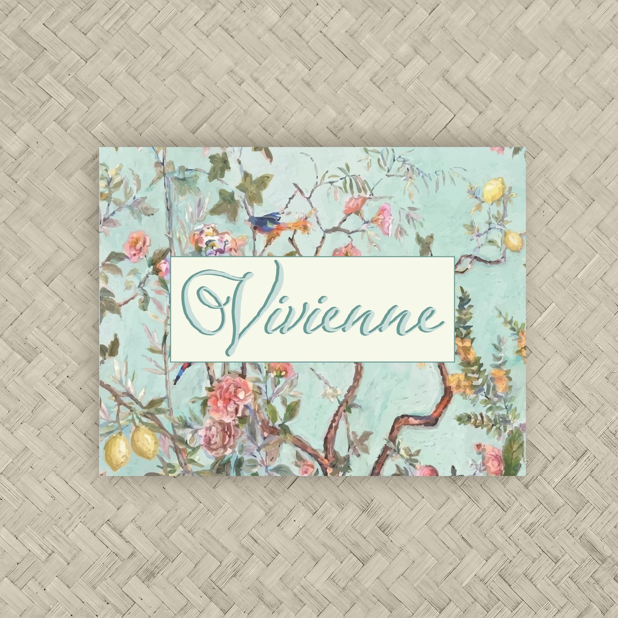 The Tricia Personalized Mahjong Card Sticker