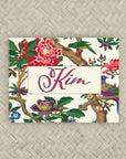 The Valerie Personalized Mahjong Card Sticker