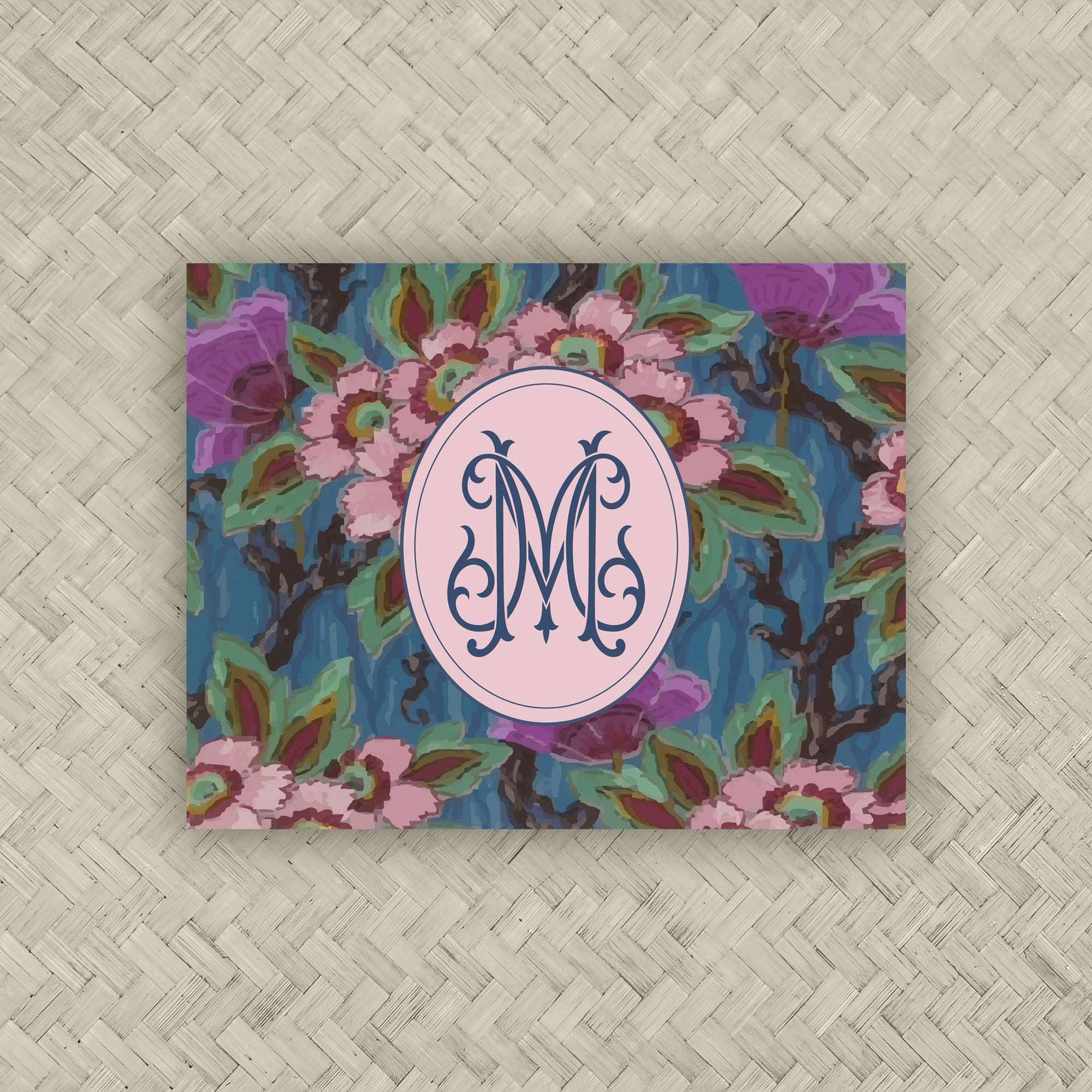 The Violet Duogram Mahjong Card Sticker