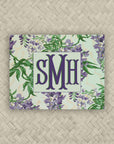 The Wistful Wisteria Monogram Mahjong Card Sticker