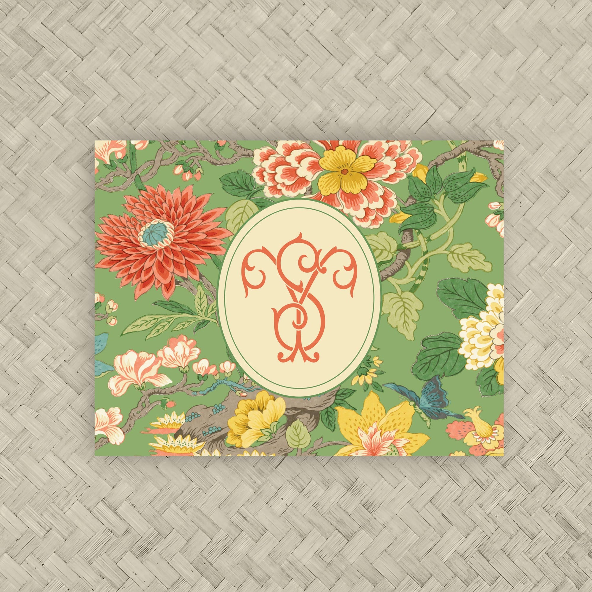 The Mindy Duogram Mahjong Card Sticker