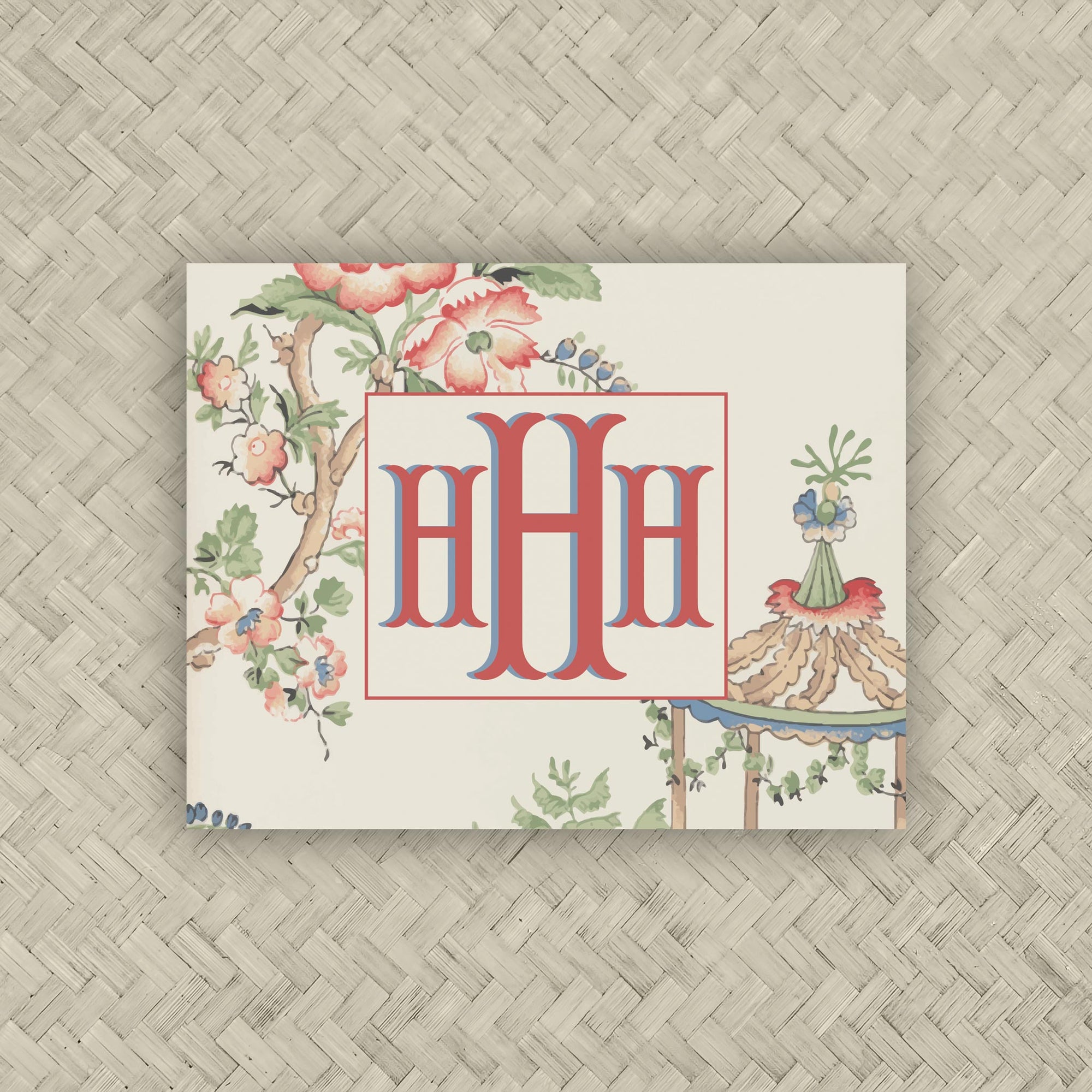 The Ling Monogram Mahjong Card Sticker