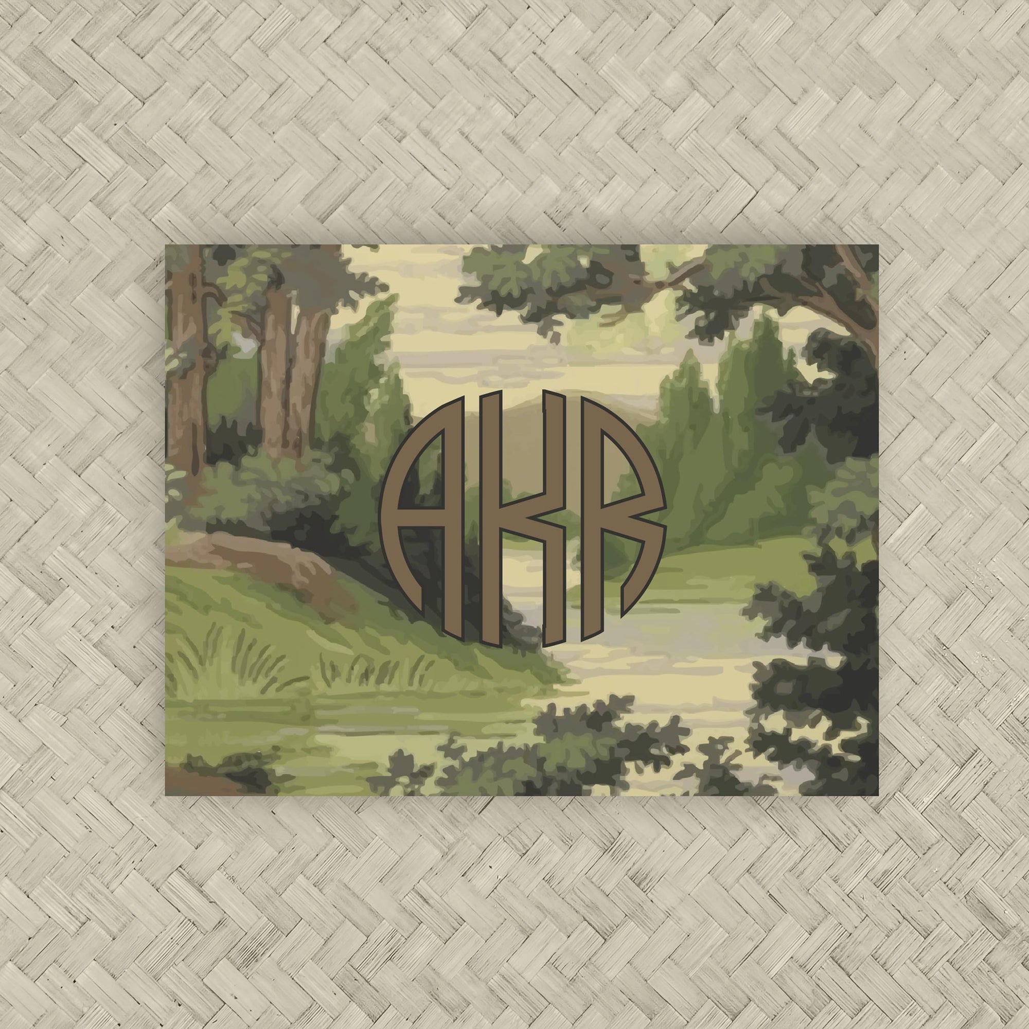 The Smith Monogram Mahjong Card Sticker