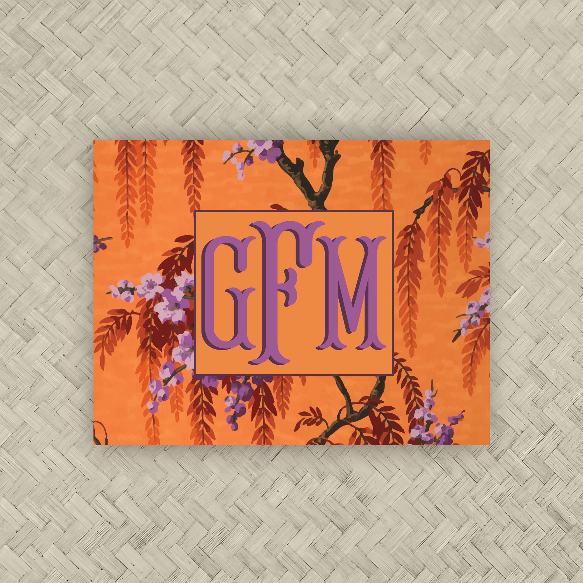 The Electra Monogram Mahjong Card Sticker