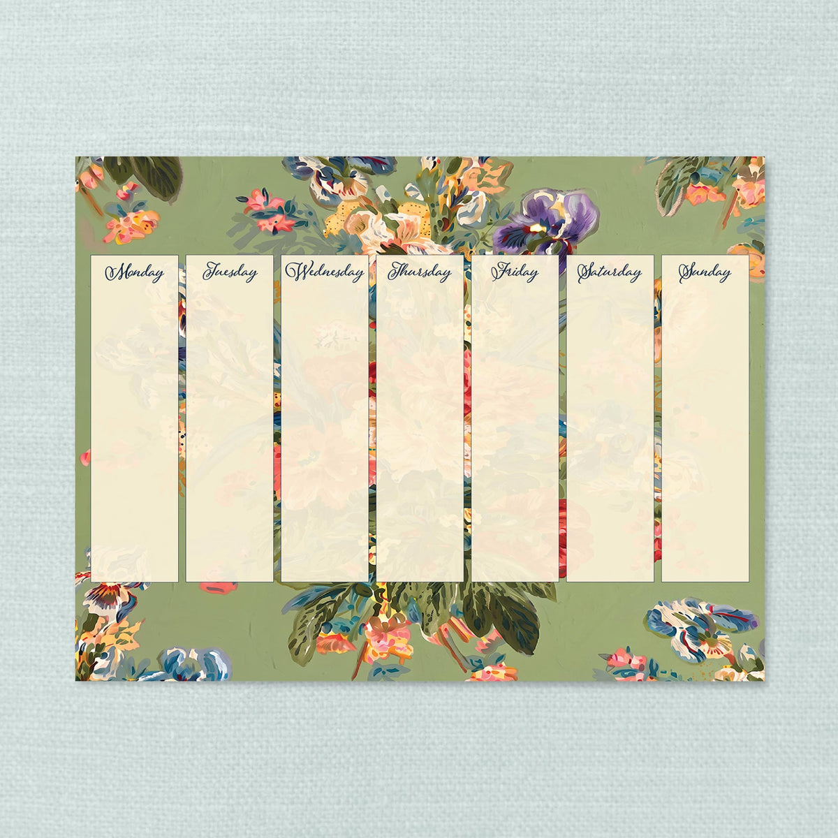 The Mimi Coral Weekly Planner Notepad
