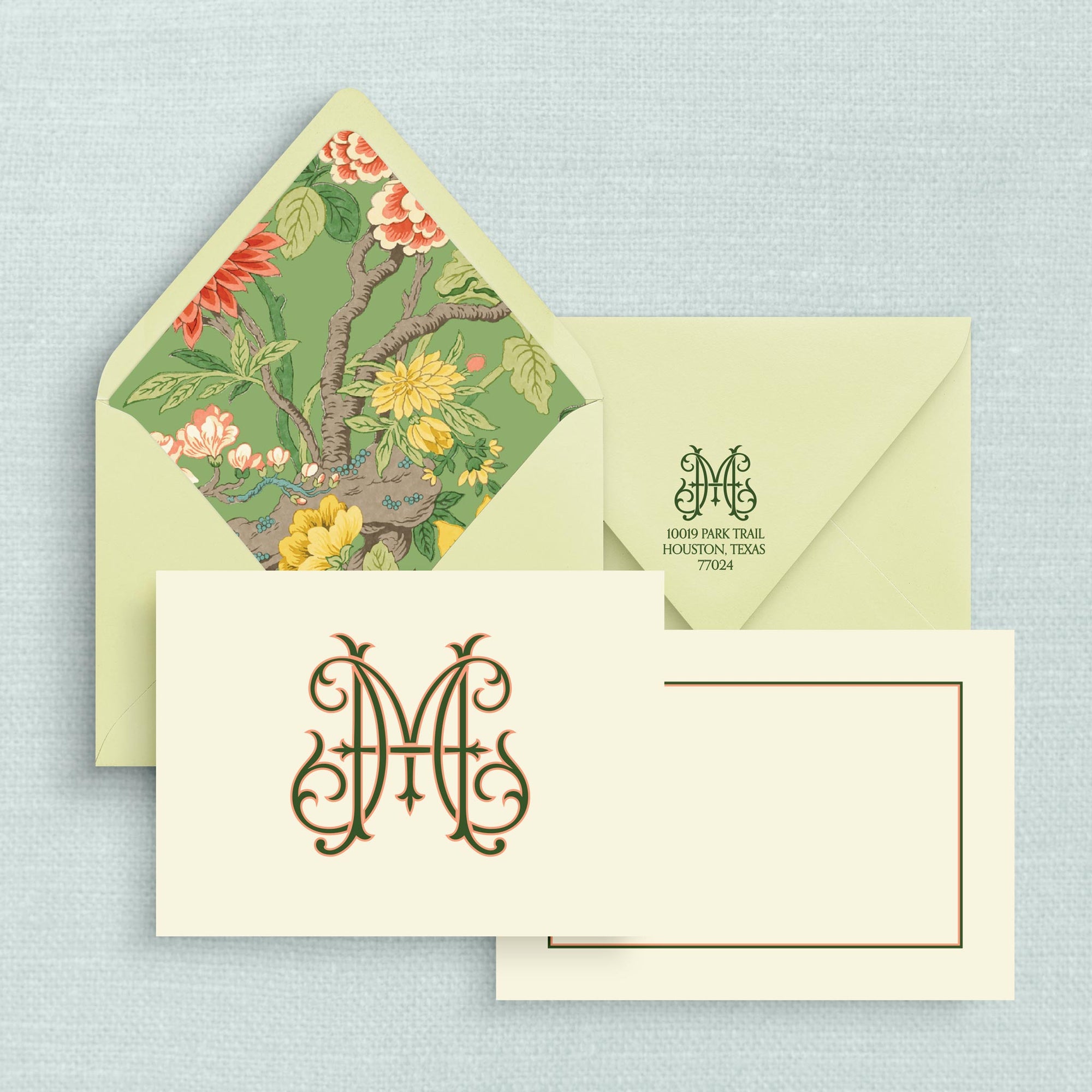 The Mindy Notecards with Lined Envelopes