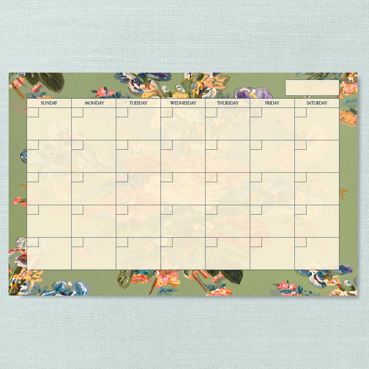 The Mimi Monthly Calendar Planner Notepad