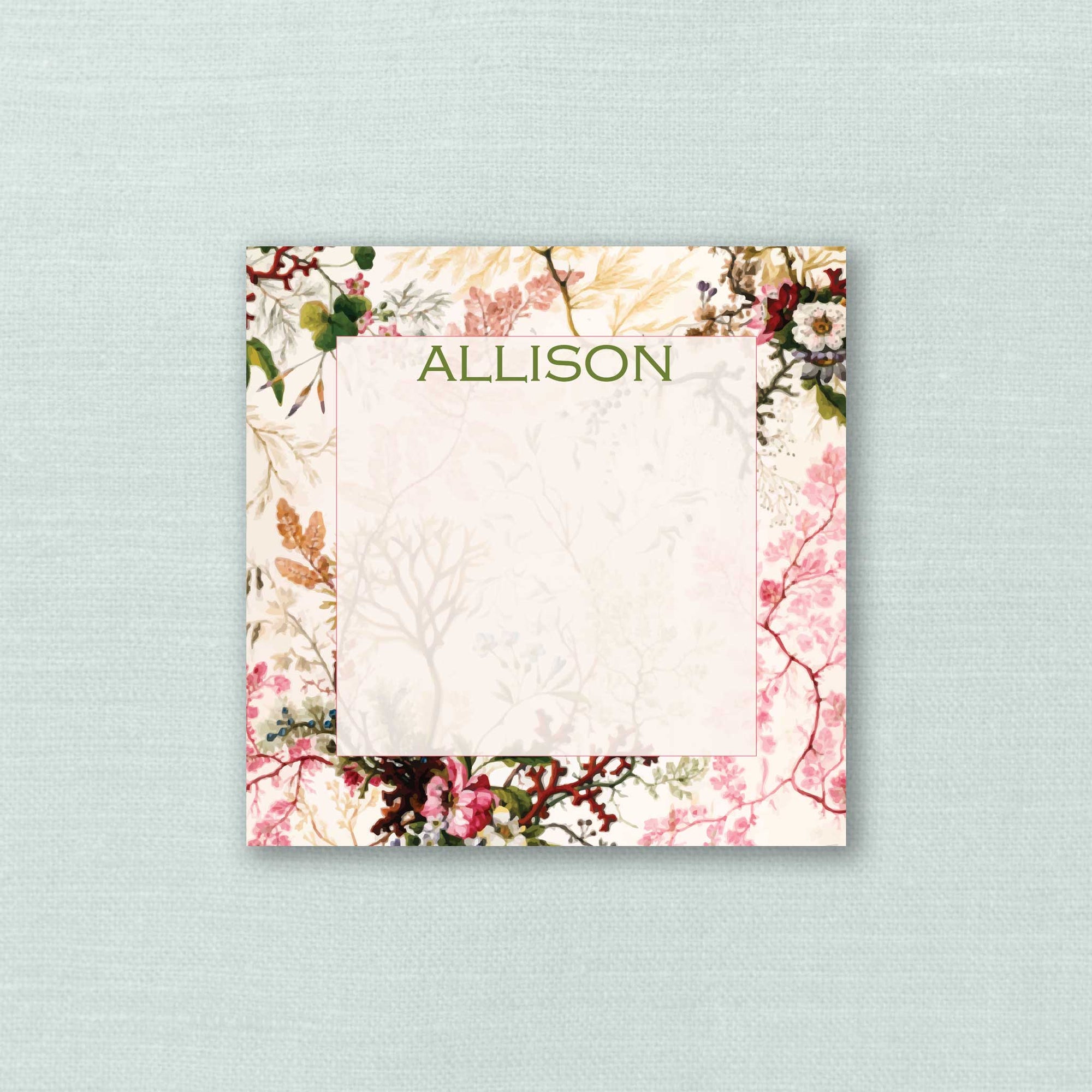 The Allison Personalized Notepad